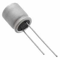 Panasonic Electronic Components - 25SEPF330M - CAP ALUM POLY 330UF 20% 25V T/H