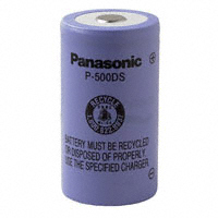 Panasonic - BSG - P-500DS/A03 - BATTERY NICAD 1.2V 5AH D