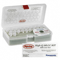 Panasonic Electronic Components - Q2038897 - CAP KIT CERAMIC 0.1PF-3PF 420PCS