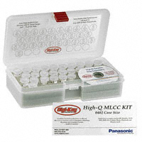 Panasonic Electronic Components - Q2038982 - CAP KIT CERAMIC 0.1PF-15PF 600PC