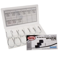 Panasonic Electronic Components - Q4700509 - CAP KIT ALUM POLY 39-470UF 135PC