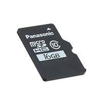 Panasonic Electronic Components - RP-SMLE16DA1 - MEMORY CARD MICROSDHC 16GB MLC