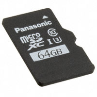 Panasonic Electronic Components - RP-SMTE64DA1 - MEM CARD MICROSDXC 64GB UHS MLC
