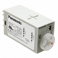 Panasonic Industrial Automation Sales - S1DXM-A2C30M-AC120V - RELAY TIMER ANALOG DPDT 0-30MIN