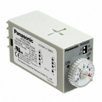 Panasonic Industrial Automation Sales - S1DXM-A2C60M-DC24V - RELAY TIMER ANALOG DPDT 0-60MIN