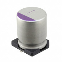 Panasonic Electronic Components - 25SVPD82M - CAP ALUM POLY 82UF 20% 25V SMD