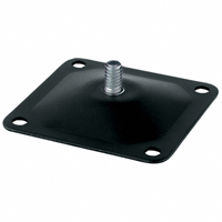 Panavise - 861 - CCTV SQUARE BASE 2.5 X 2.5 BLK
