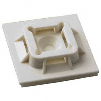 Panduit Corp - ABM100-A-C - TIE HOLDER W/ADHESIVE 1.0X1.0"