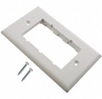 Panduit Corp - CBWH - FACEPLATE SINGLE GANG WHITE