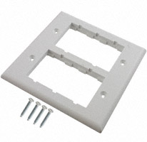 Panduit Corp - CBWH-2G - FACEPLATE DOUBLE GANG WHITE