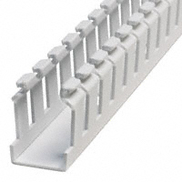 Panduit Corp - F.5X1WH6 - DUCT WIRE SLOT PVC WHITE 6'
