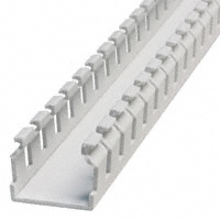 Panduit Corp - F.75X.75WH6 - DUCT SLOT PVC WHT NO COVER 6'
