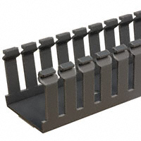 Panduit Corp - F1.5X1.5LG6-A - DUCT WIRE SLOT ADH LT GRY 6'