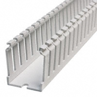 Panduit Corp - F1X1.5WH6 - DUCT WIRE SLOT PVC WHITE 6'