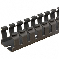 Panduit Corp - F1X1LG6 - DUCT WIRE SLOT PVC LT GRY 6'