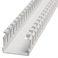 Panduit Corp - F1X1WH6 - DUCT WIRE SLOT PVC WHITE 6'