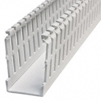 Panduit Corp - F1X2WH6 - DUCT WIRE SLOT PVC WHITE 6'