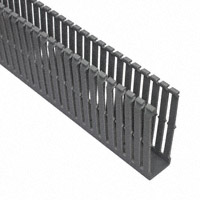 Panduit Corp - F1X4LG6 - DUCT SLOT TYPE F PVC LGRY 6'