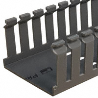 Panduit Corp - F2X1.5LG6 - DUCT WIRE SLOT PVC LT GRY 6'