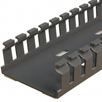 Panduit Corp - F2X1LG6-A - DUCT WIRE SLOT ADH LT GRY 6'