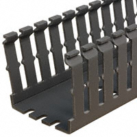 Panduit Corp - F2X2LG6 - DUCT WIRE SLOT PVC LT GRY 6'