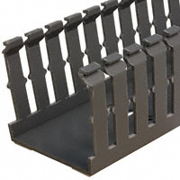 Panduit Corp - F2X2LG6-A - DUCT WIRE SLOT ADH LT GRY 6'