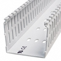 Panduit Corp - F2X2WH6 - DUCT WIRE SLOT PVC WHITE 6'