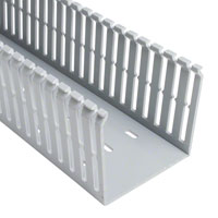Panduit Corp - F3X3LG6 - DUCT WIRE SLOT TYPE F LGRY 6'