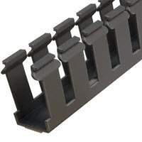 Panduit Corp - G.75X1.5LG6-A - DUCT WIRE SLOT ADH LT GRY 6'