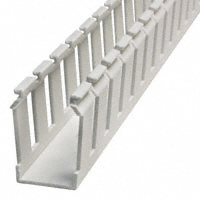 Panduit Corp - G.75X1.5WH6 - DUCT WIRE SLOT PVC WHITE 6'