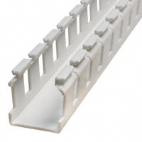 Panduit Corp - G.75X1WH6 - DUCT WIRE SLOT PVC WHITE 6'