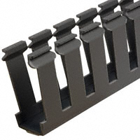 Panduit Corp - G.75X2LG6-A - DUCT WIRE SLOT ADH LT GRY 6'