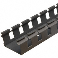 Panduit Corp - G1.5X1LG6 - DUCT WIRE SLOT PVC LT GRY 6'