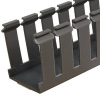 Panduit Corp - G1.5X2LG6-A - DUCT WIRE SLOT ADH LT GRY 6'