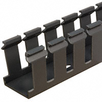 Panduit Corp - G1X1.5LG6 - DUCT WIRE SLOT PVC LT GRY 6'