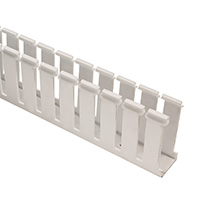 Panduit Corp - G1X3WH6 - DUCT WIRE SLOT TYPE G WHT 6'