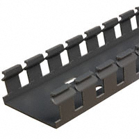 Panduit Corp - G2X1LG6 - DUCT WIRE SLOT PVC LT GRY 6'