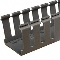 Panduit Corp - G2X2LG6-A - DUCT WIRE SLOT ADH LT GRY 6'