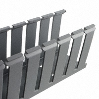 Panduit Corp - G2X3LG6 - DUCT WIRE SLOT TYPE G LGRY 6'