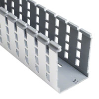 Panduit Corp - G2X3LG6EMI - DUCT SLOT PVC 2X3"X6' SHIELDED