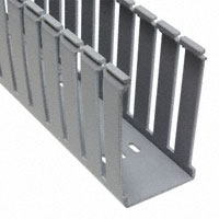 Panduit Corp - G2X4LG6 - DUCT WIRE SLOT TYPE G LGRY 6'
