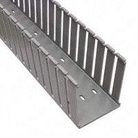 Panduit Corp - G3X4LG6 - DUCT WIRE SLOT TYPE G LGRY 6'