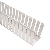 Panduit Corp - G3X4WH6 - DUCT SLOT PVC WH 3X4"X 6'