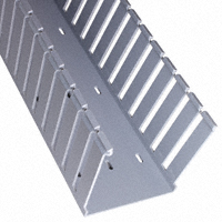 Panduit Corp - G4X4LG6 - DUCT WIRE SLOT TYPE G LGRY 6'