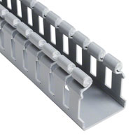 Panduit Corp - H1.5X2LG6 - DUCT HINGED PVC SLOT LGRY 6'