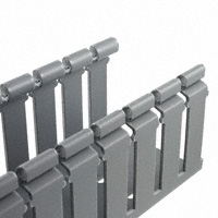 Panduit Corp - H3X3LG6 - DUCT HINGED PVC SLOT LGRY 6'