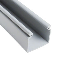 Panduit Corp - HS2X2LG6NM - WIRE DUCT HINGE NO MT HOLE GY 6'