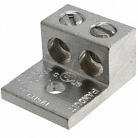 Panduit Corp - LAM2A1/0-14-6Y - CONN TERM RECT LUG 1/0-14AWG 1/4