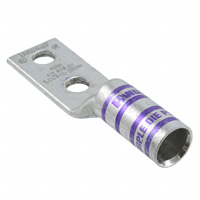 Panduit Corp - LCC4/0-38DW-X - CONN TERM RECT LUG 4/0 AWG #3/8