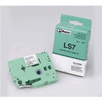 Panduit Corp - LS7-25-1 - TAPE LAM 1/4"X 26.2' BLK ON WHT
